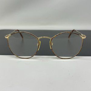 Vintage ALTAIR 525 Eyeglasses Gold Tortoise Frames Japan 51 [] 19 140